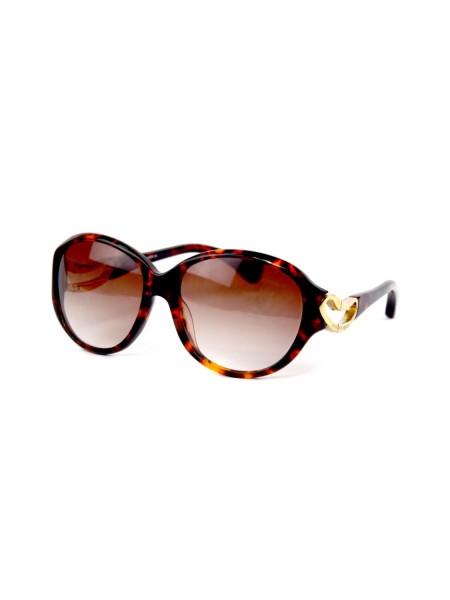 Жіночі брендові окуляри Alexander Mcqueen 4217s-otvd Леопардовий (o4ki-11600)