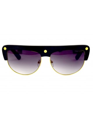 Жіночі брендові окуляри Tom Ford 0318-01ba Чорний (o4ki-11621)