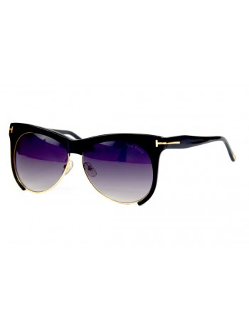 Жіночі брендові окуляри Tom Ford 5830-c01 Чорний (o4ki-11631)