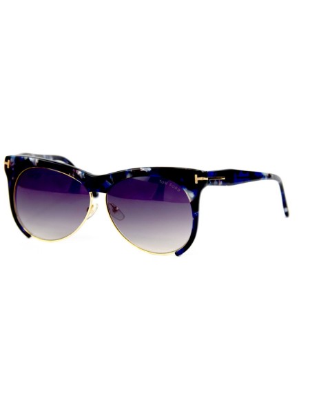Жіночі брендові окуляри Tom Ford 5830-c06 Синій (o4ki-11632)