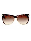Жіночі брендові окуляри Tom Ford 5830-c07 Коричневий (o4ki-11633)