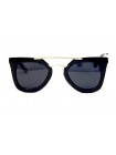 Жіночі брендові окуляри Prada spr09qs Чорний (o4ki-11644)