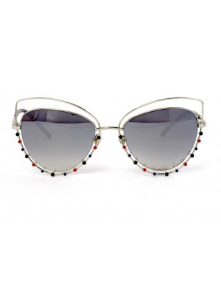 Жіночі брендові окуляри Marc Jacobs tzf05 Срібний (o4ki-11681)