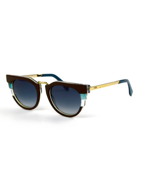 Жіночі брендові окуляри Fendi ff0063s-br Коричневий (o4ki-11828)