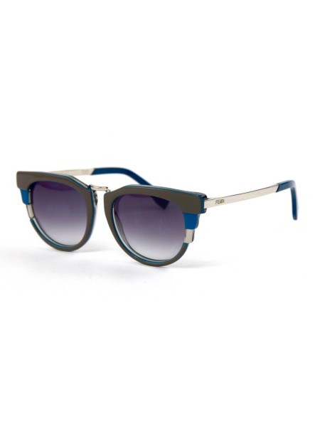 Жіночі брендові окуляри Fendi ff0063s-grey Сірий (o4ki-11829)