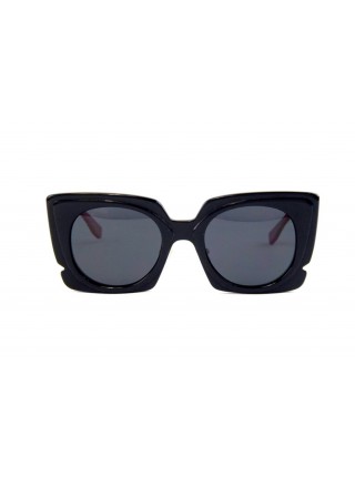 Жіночі брендові окуляри Fendi ff0117s-bl-red Чорний (o4ki-11837)