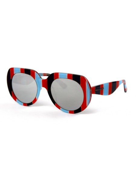 Жіночі брендові окуляри Dolce Gabbana 4191p-red-mirror Червоний (o4ki-11840)