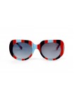 Жіночі брендові окуляри Dolce Gabbana 4191p-red-bl Червоний (o4ki-11841)