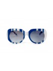 Жіночі брендові окуляри Dolce Gabbana 4191p-blue-grey Синій (o4ki-11843)
