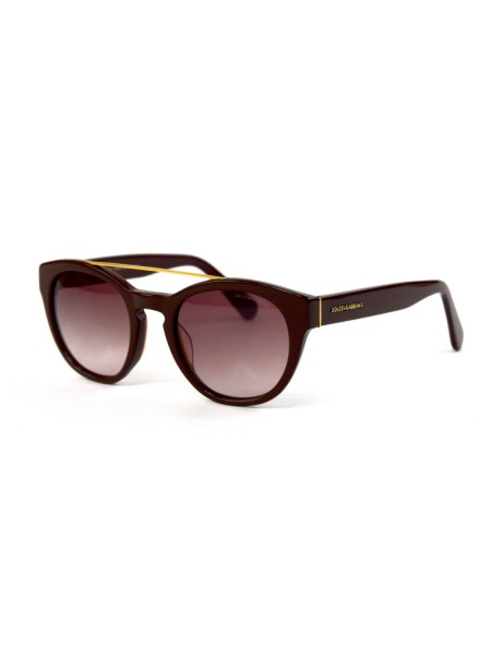 Жіночі брендові окуляри Dolce Gabbana 4274f Коричневий (o4ki-11844)