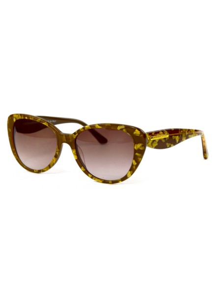 Жіночі брендові окуляри Dolce Gabbana 4198-br Золотий (o4ki-11848)