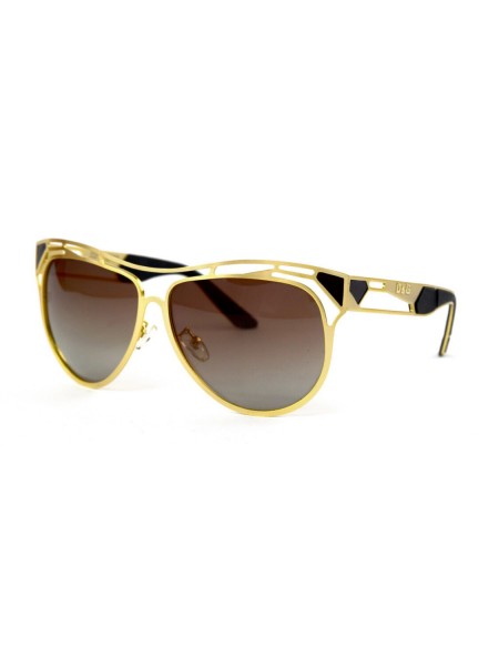 Чоловічі брендові окуляри Dolce Gabbana 2109-gold Золотий (o4ki-11852)
