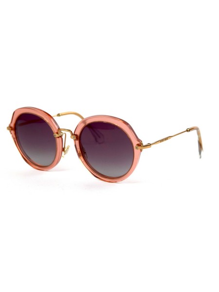 Жіночі брендові окуляри Miu Miu 52-26-pink Рожевий (o4ki-11868)