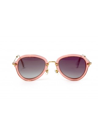 Жіночі брендові окуляри Miu Miu 53-26-pink Рожевий (o4ki-11869)