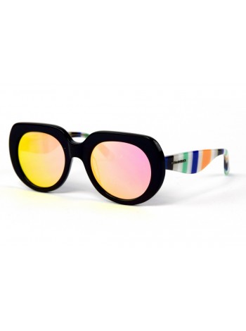 Жіночі брендові окуляри Dolce Gabbana 4191p-green-bl Чорний (o4ki-11913)