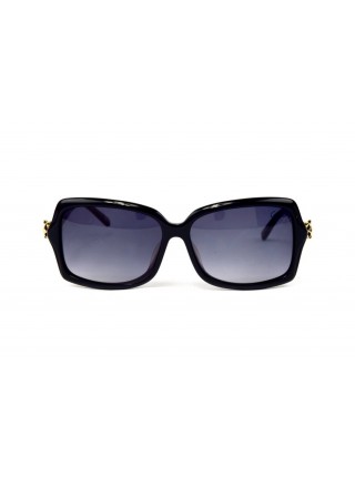 Жіночі брендові окуляри Cartier ca1056s-bl Чорний (o4ki-12104)