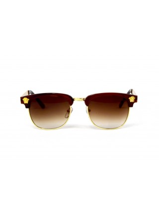 Жіночі брендові окуляри Versace 905-br Коричневий (o4ki-12123)