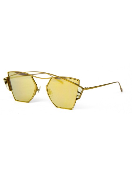 Жіночі брендові окуляри Gentle Monster 5320-gold Золотий (o4ki-12134)