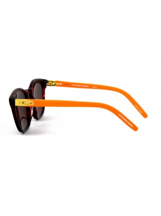 Жіночі брендові окуляри Alexander Wang linda-farrow-aw43 Коричневий (o4ki-12141)