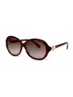 Жіночі брендові окуляри Alexander Mcqueen 9119c06 Леопардовий (o4ki-12145)