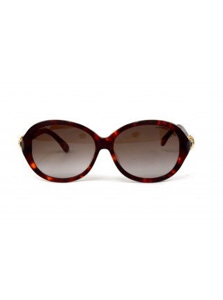 Жіночі брендові окуляри Alexander Mcqueen 9119c06 Леопардовий (o4ki-12145)