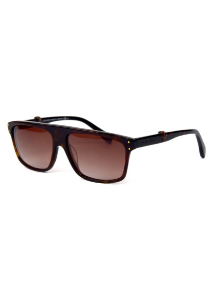 Жіночі брендові окуляри Alexander Mcqueen 4209s086 Коричневий (o4ki-12148)