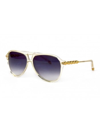 Жіночі брендові окуляри Alexander Mcqueen 4222-bl-white Прозорий (o4ki-12151)