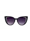 Жіночі брендові окуляри Fendi 0316/sc1-pink Чорний (o4ki-12154)