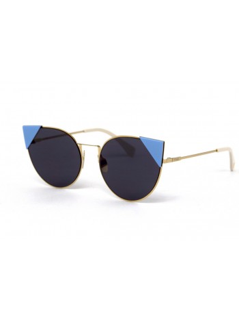 Жіночі брендові окуляри Fendi 0191/f/s-blue Золотий (o4ki-12156)