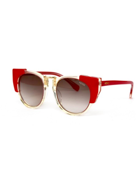 Жіночі брендові окуляри Fendi 5891с04 Червоний (o4ki-12162)