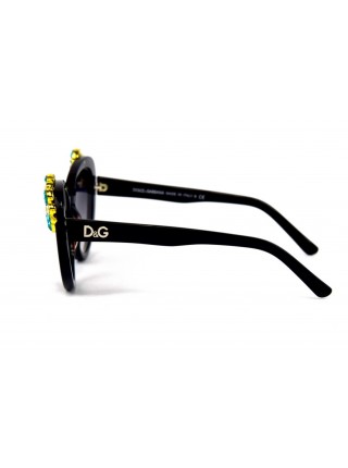 Жіночі брендові окуляри Dolce Gabbana 4287-bl Чорний (o4ki-12187)