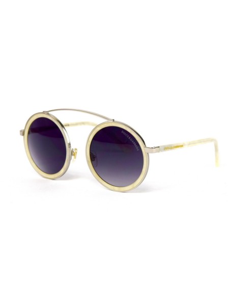 Жіночі брендові окуляри Dolce Gabbana 5983 Білий (o4ki-12196)