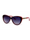 Жіночі брендові окуляри Louis Vuitton 9016c03-red Чорний (o4ki-12257)