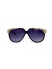 Жіночі брендові окуляри Louis Vuitton 1063sc04 Бузковий (o4ki-12265)