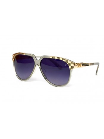Жіночі брендові окуляри Louis Vuitton 1063sc03 Прозорий (o4ki-12267)