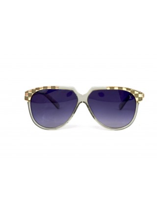 Жіночі брендові окуляри Louis Vuitton 1063sc03 Прозорий (o4ki-12267)