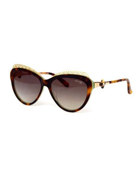 Жіночі брендові окуляри Louis Vuitton 9018c06-leo Коричневий (o4ki-12276)