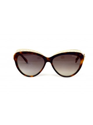 Жіночі брендові окуляри Louis Vuitton 9018c06-leo Коричневий (o4ki-12276)