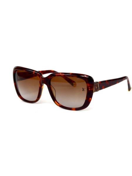 Жіночі брендові окуляри Louis Vuitton 6221c06-leo Коричневий (o4ki-12289)