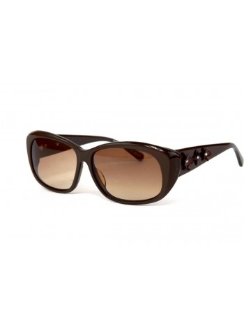 Жіночі брендові окуляри Louis Vuitton 490225w Коричневий (o4ki-12299)