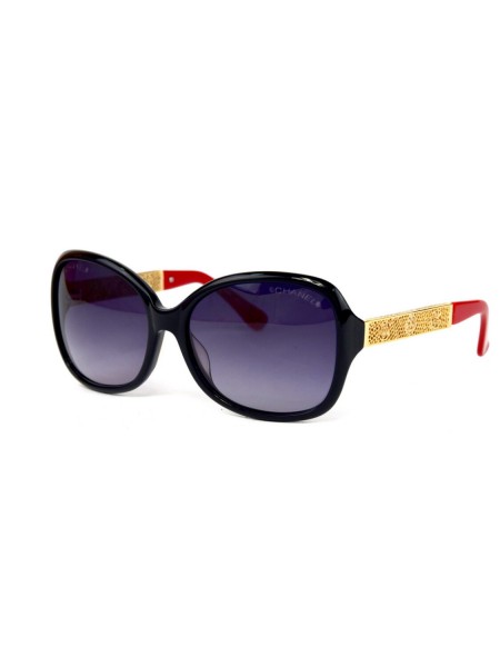 Жіночі брендові окуляри Chanel 40972c01-red Чорний (o4ki-12323)