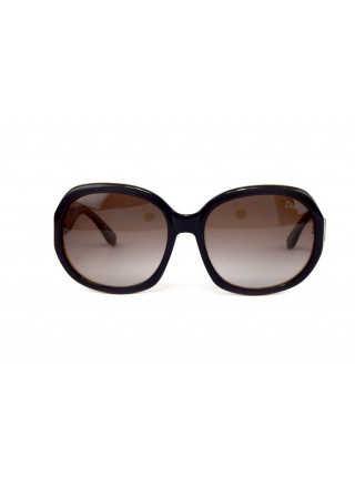 Жіночі брендові окуляри Dior 204/qb-br Чорний (o4ki-12360)