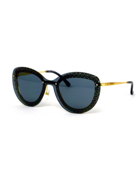 Жіночі брендові окуляри Chanel 4236с1-gold Золотий (o4ki-12419)