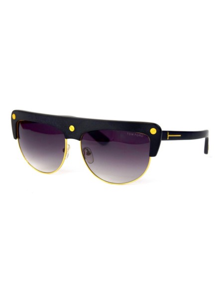 Чоловічі брендові окуляри Tom Ford 0318/s-blue-M Чорний (o4ki-12425)