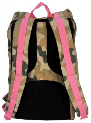 Рюкзак для ноутбука 15,6 Paso CM-192A камуфляж/рожевий 25 л