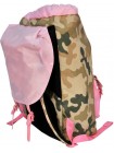 Рюкзак для ноутбука 15,6 Paso CM-192A камуфляж/рожевий 25 л
