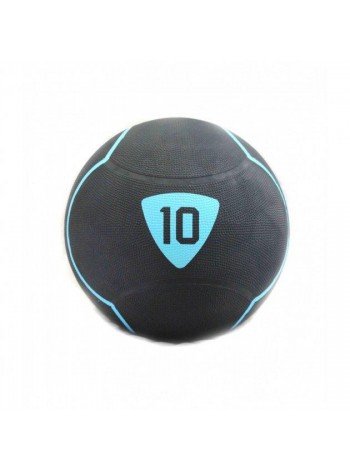 Медбол LivePro SOLID MEDICINE BALL чорний 10 кг LP8110-10
