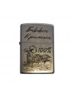 Запальничка бензинова Zippo Street Chrome 207 з гравіюванням Бавовна Кримська Срібляста (207 B)